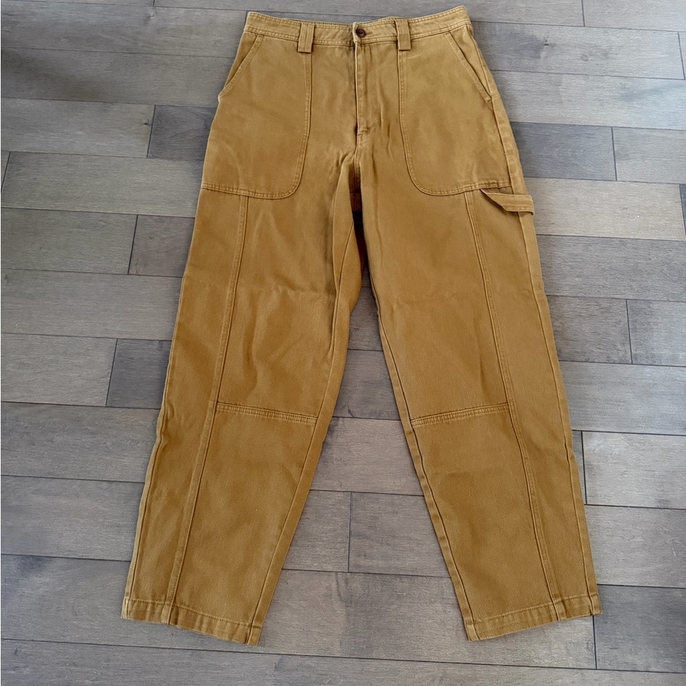 Alex Mill Women’s tan carpenter style pants - Size 32
